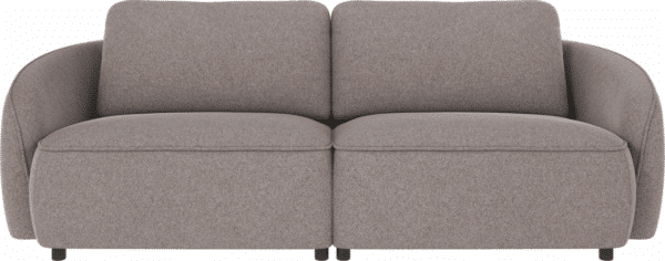 Rowico Norris 3-personers sofa gråbeige stof Brenda - polstret lounge-sofa H80ÃB226ÃD102 cm